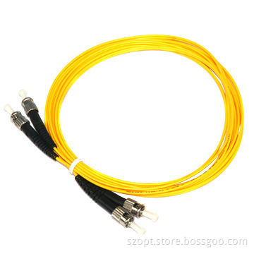 ST-ST 3.0 Single-mode duplex patch cord with high reliability and cost-effective